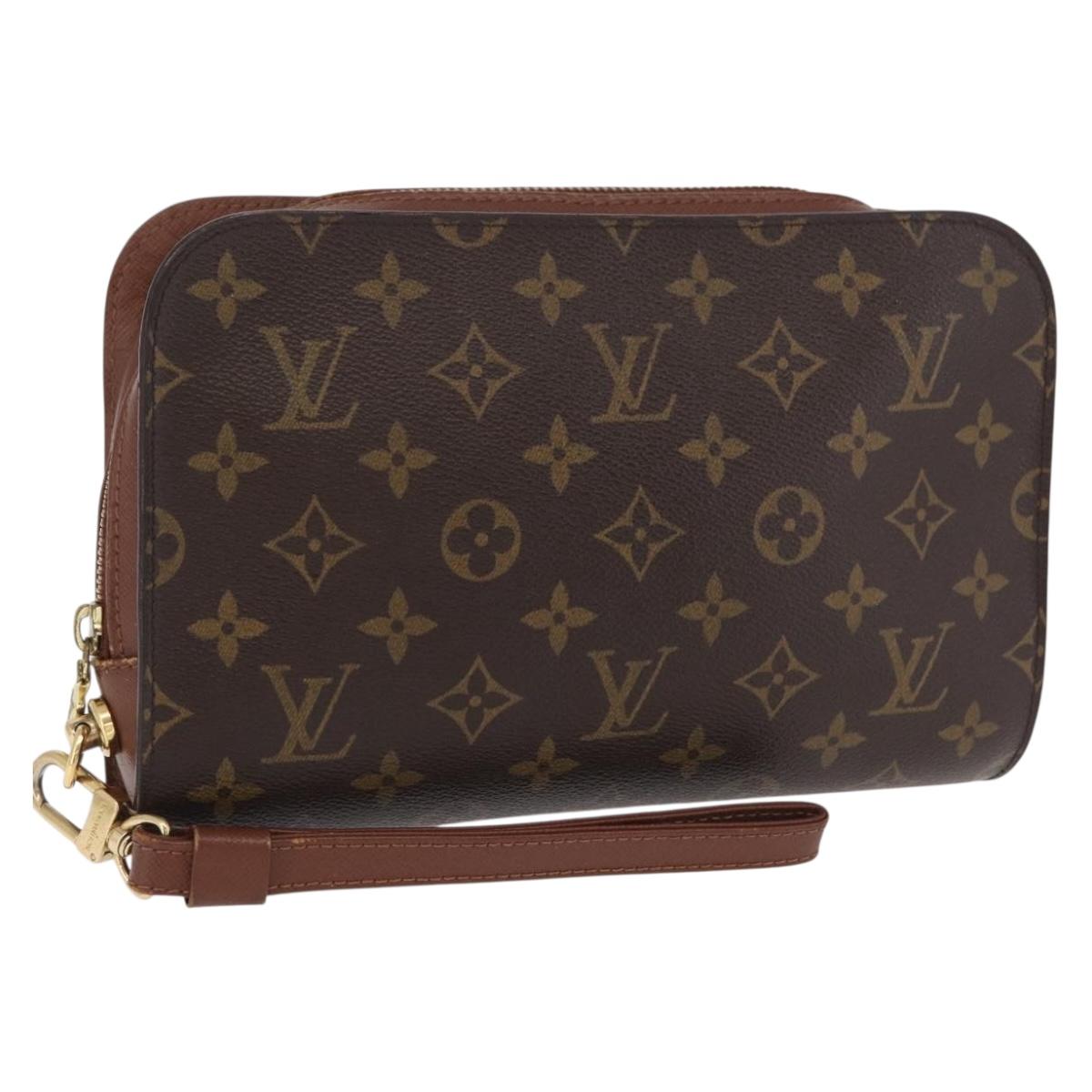 LOUIS VUITTON Monogram Orsay Clutch Bag M51790 LV Auth 167710A
