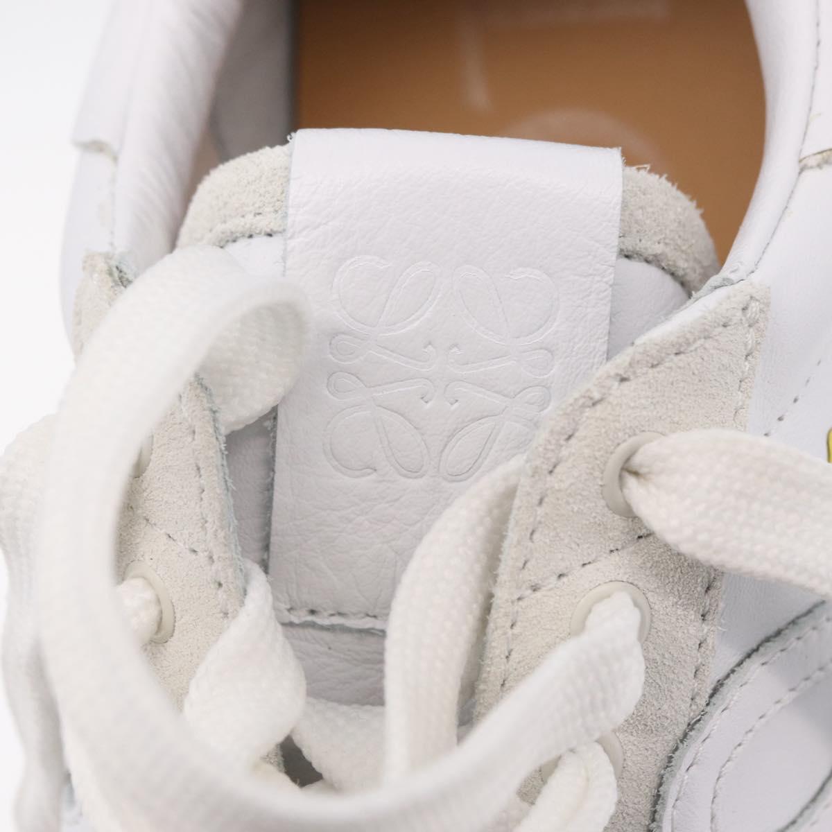 LOEWE × Studio Ghibli Suswatari Sneakers Leather White Auth 167752SM