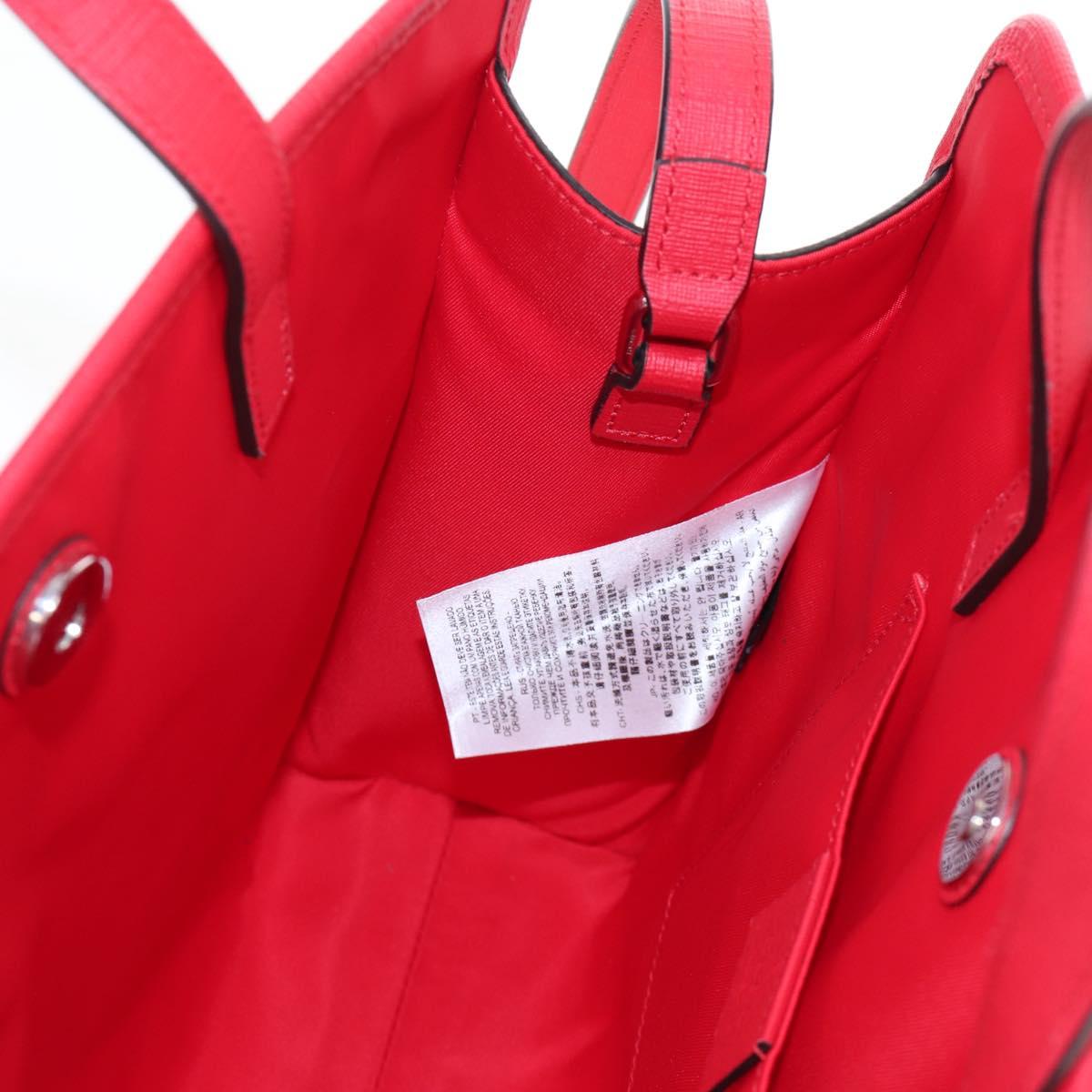 GUCCI x Higuchi Yuuko Hand Bag PVC 2way Red 630542 Auth 167781SM