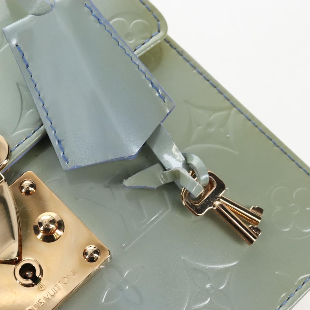 LOUIS VUITTON Monogram Vernis Spring Street Bag Lavande M91216 LV Auth 167782A