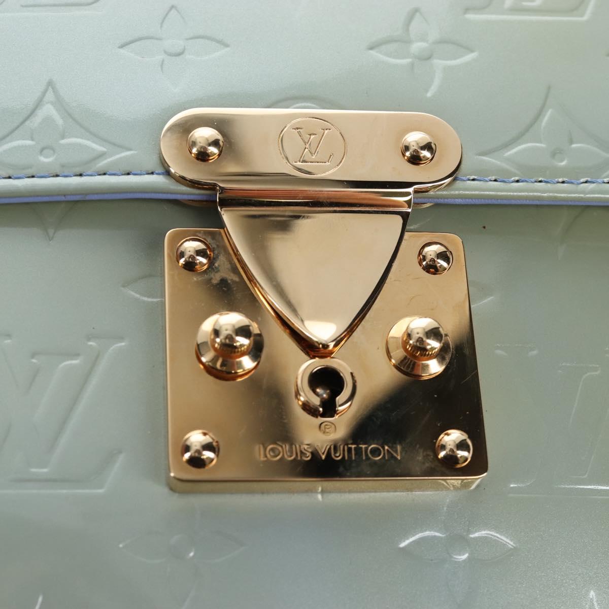 LOUIS VUITTON Monogram Vernis Spring Street Bag Lavande M91216 LV Auth 167782A
