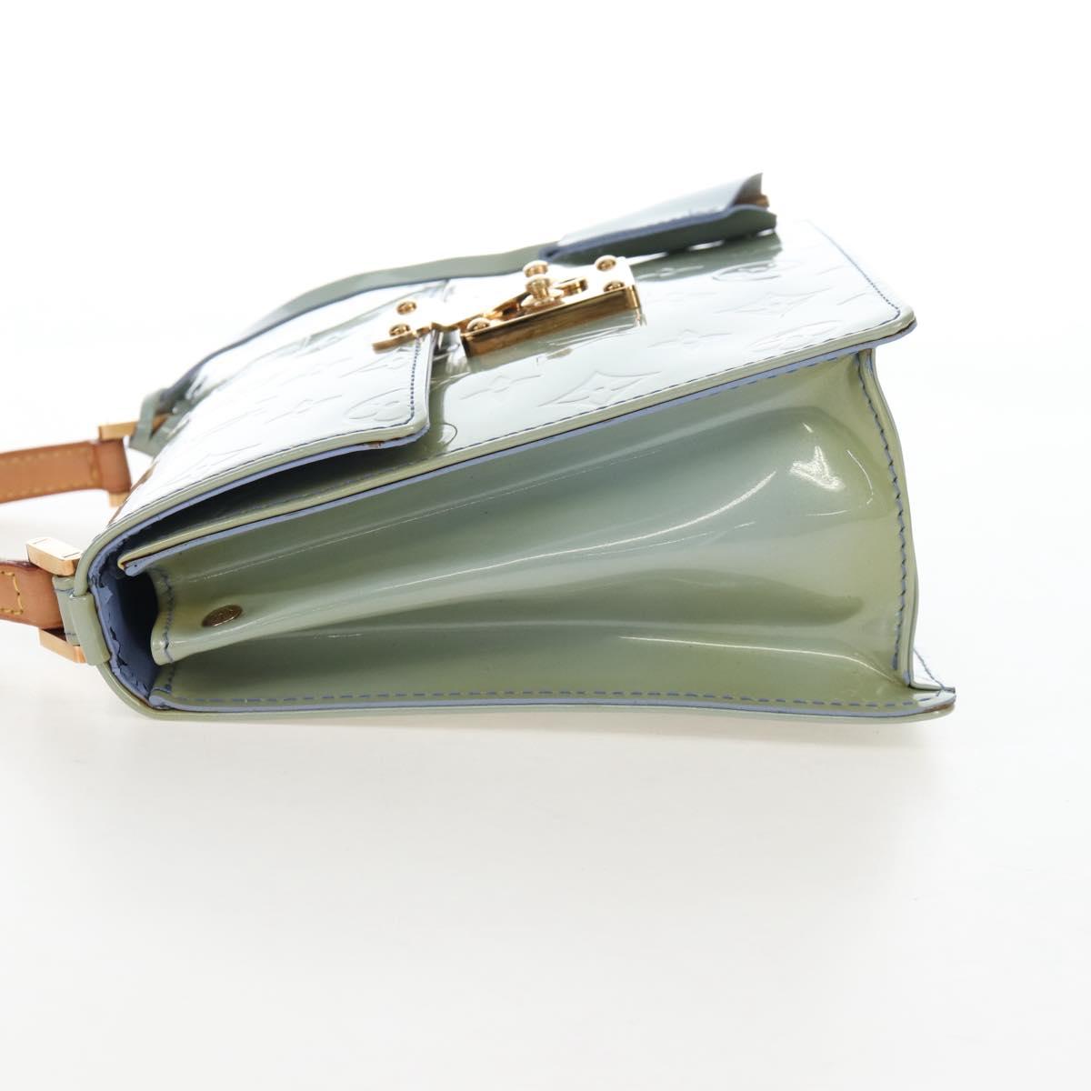 LOUIS VUITTON Monogram Vernis Spring Street Bag Lavande M91216 LV Auth 167782A