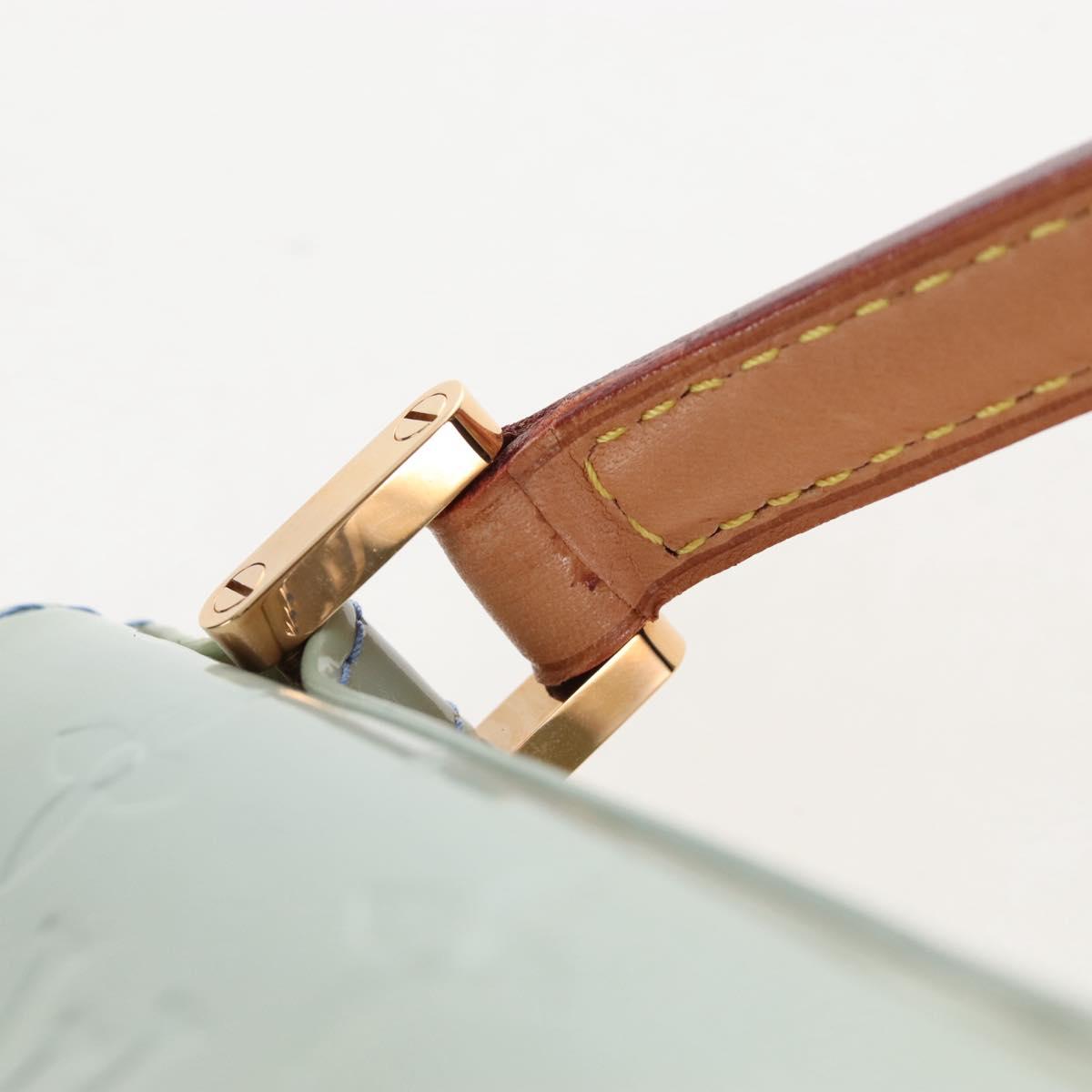 LOUIS VUITTON Monogram Vernis Spring Street Bag Lavande M91216 LV Auth 167782A