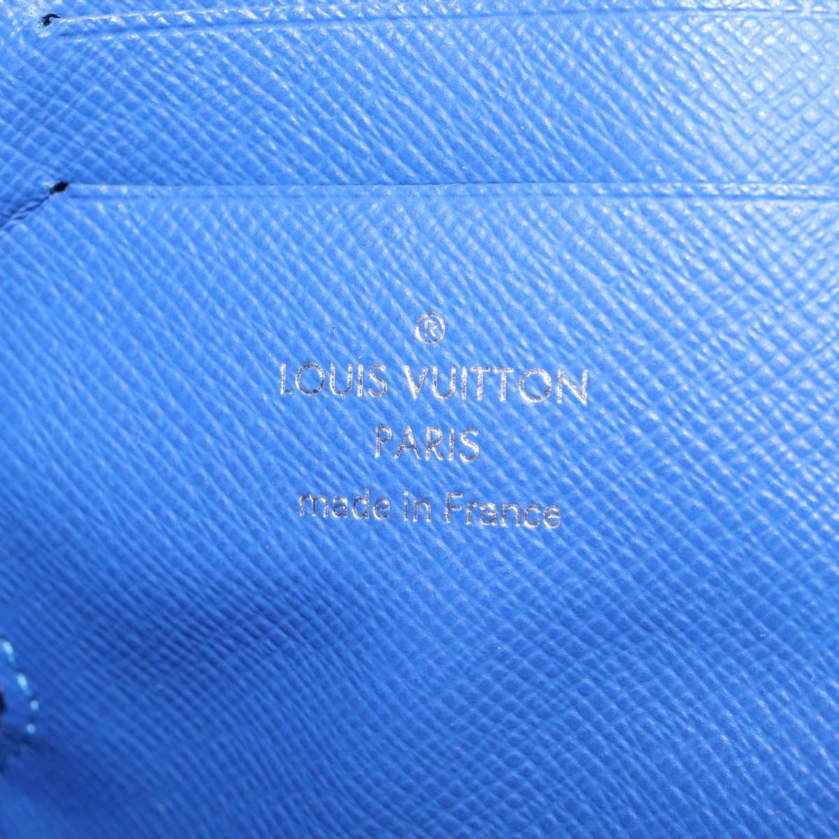 LOUIS VUITTON Monogram Pastel Colors LV Block Pouch M57277 LV Auth 167783SM