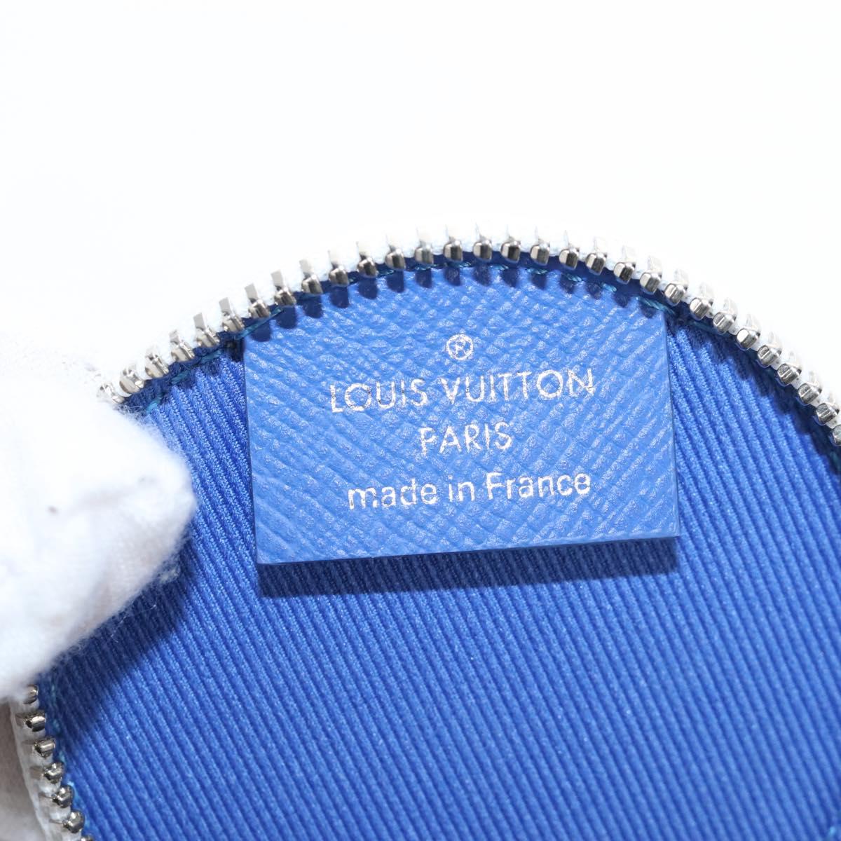 LOUIS VUITTON Monogram Pastel Colors LV Block Pouch M57277 LV Auth 167783SM