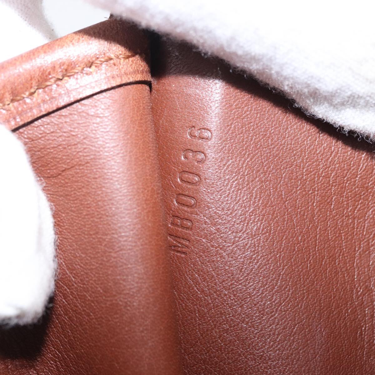 LOUIS VUITTON Charm Cabas Bron Hand Bag Brown White M95157 LV Auth 167784A