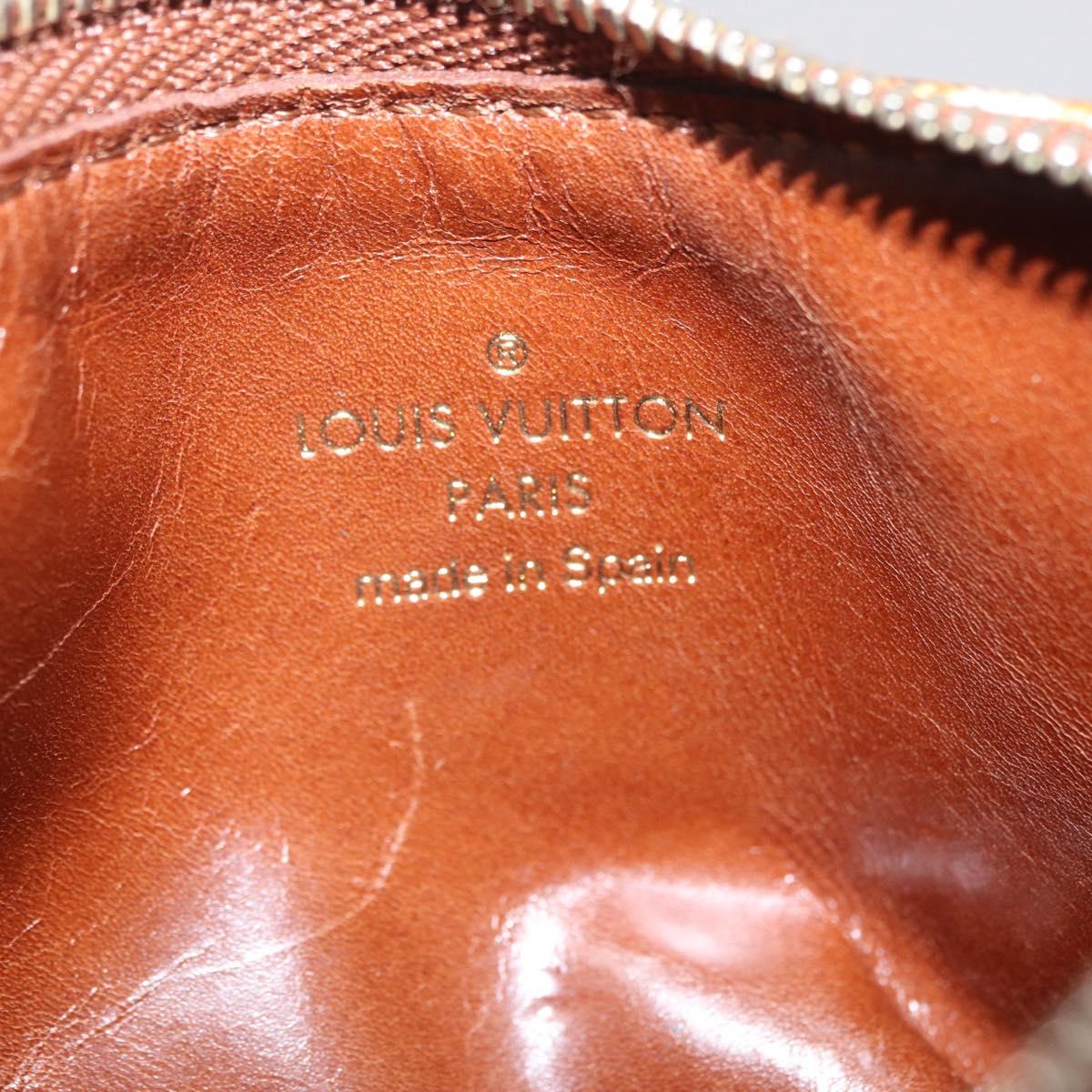 LOUIS VUITTON Monogram Charm Pochette Cles Coin Purse M95164 LV Auth 167786A