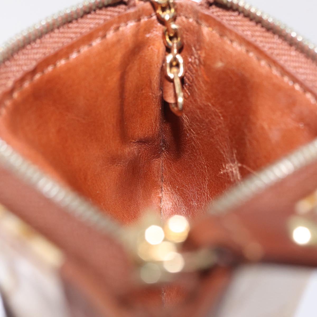 LOUIS VUITTON Monogram Charm Pochette Cles Coin Purse M95164 LV Auth 167786A