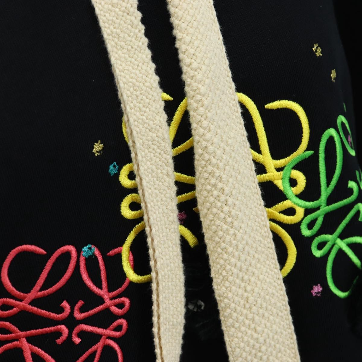 LOEWE Susuwatari Spirited Away Long Sleeve Hoodie Cotton M Black Auth 167788M