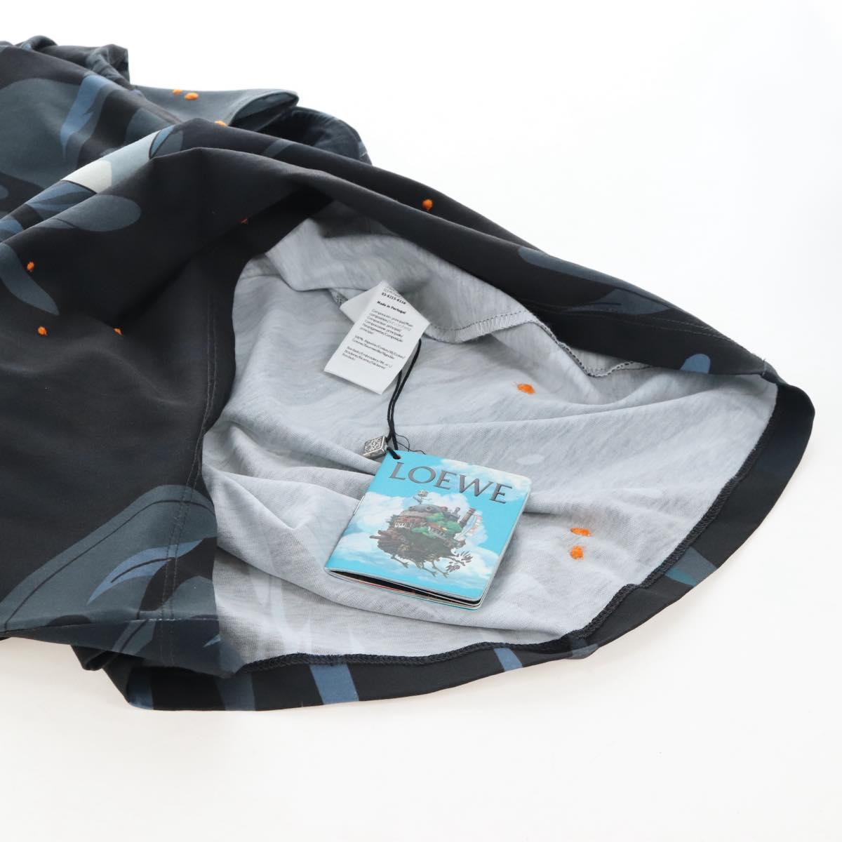 LOEWE Baby Mouse Flybird Spirited Away T Shirt Cotton XXS Gray Auth 167789M