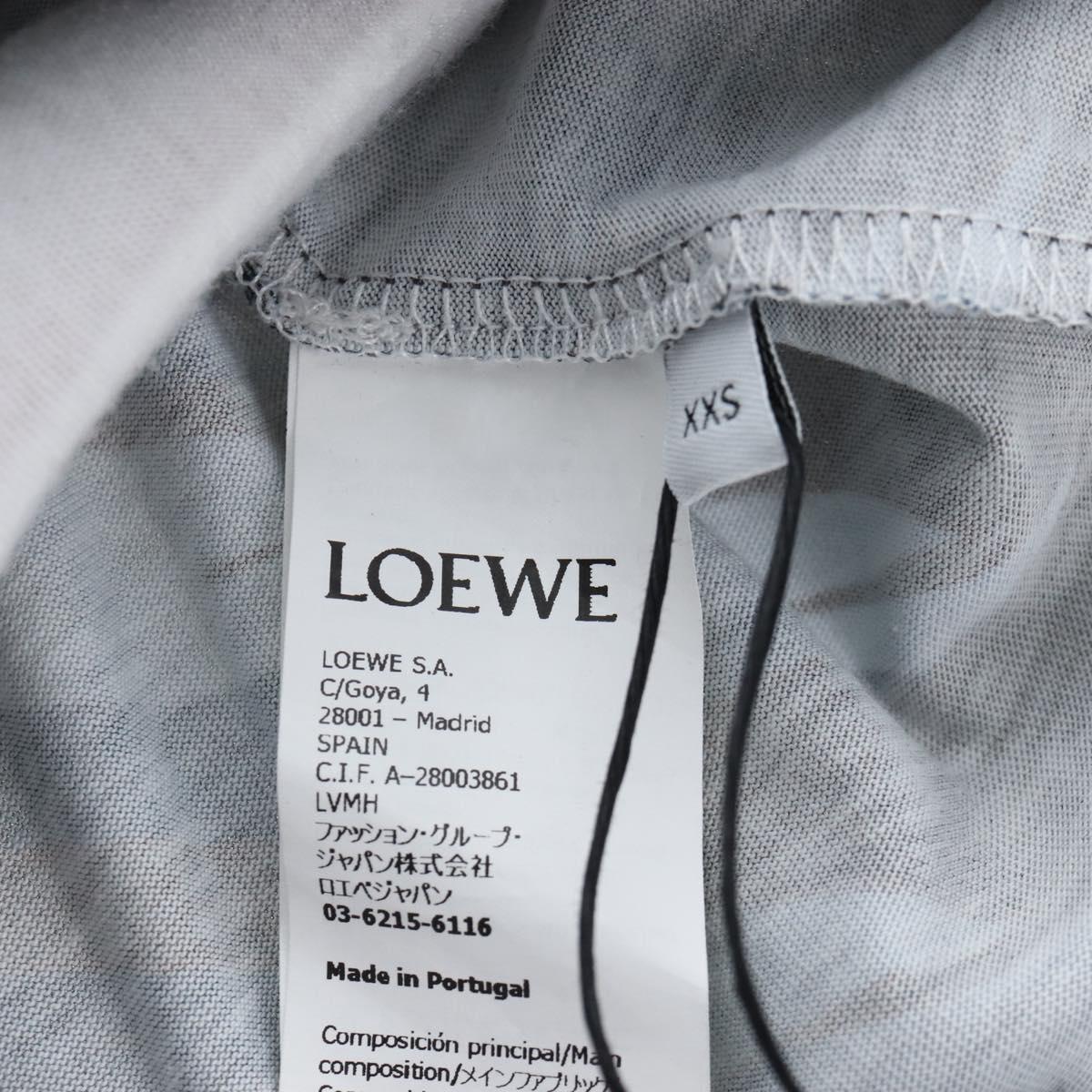 LOEWE Baby Mouse Flybird Spirited Away T Shirt Cotton XXS Gray Auth 167789M