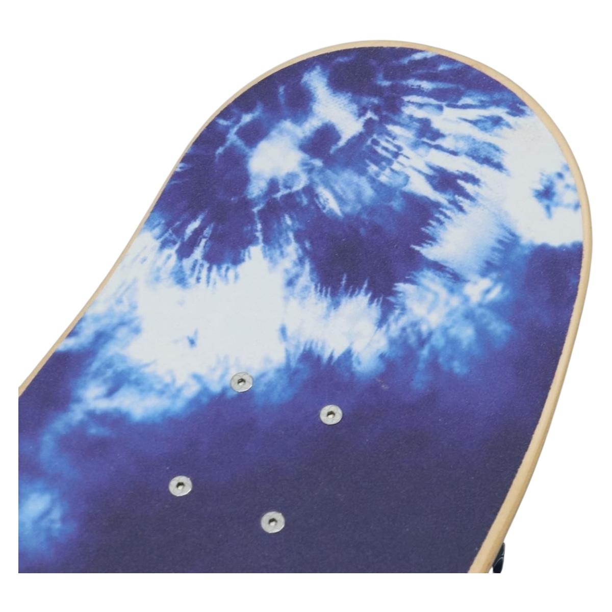 LOUIS VUITTON Monogram Bandana Skateboard Wood Blue GI0765 LV Auth 167873SM