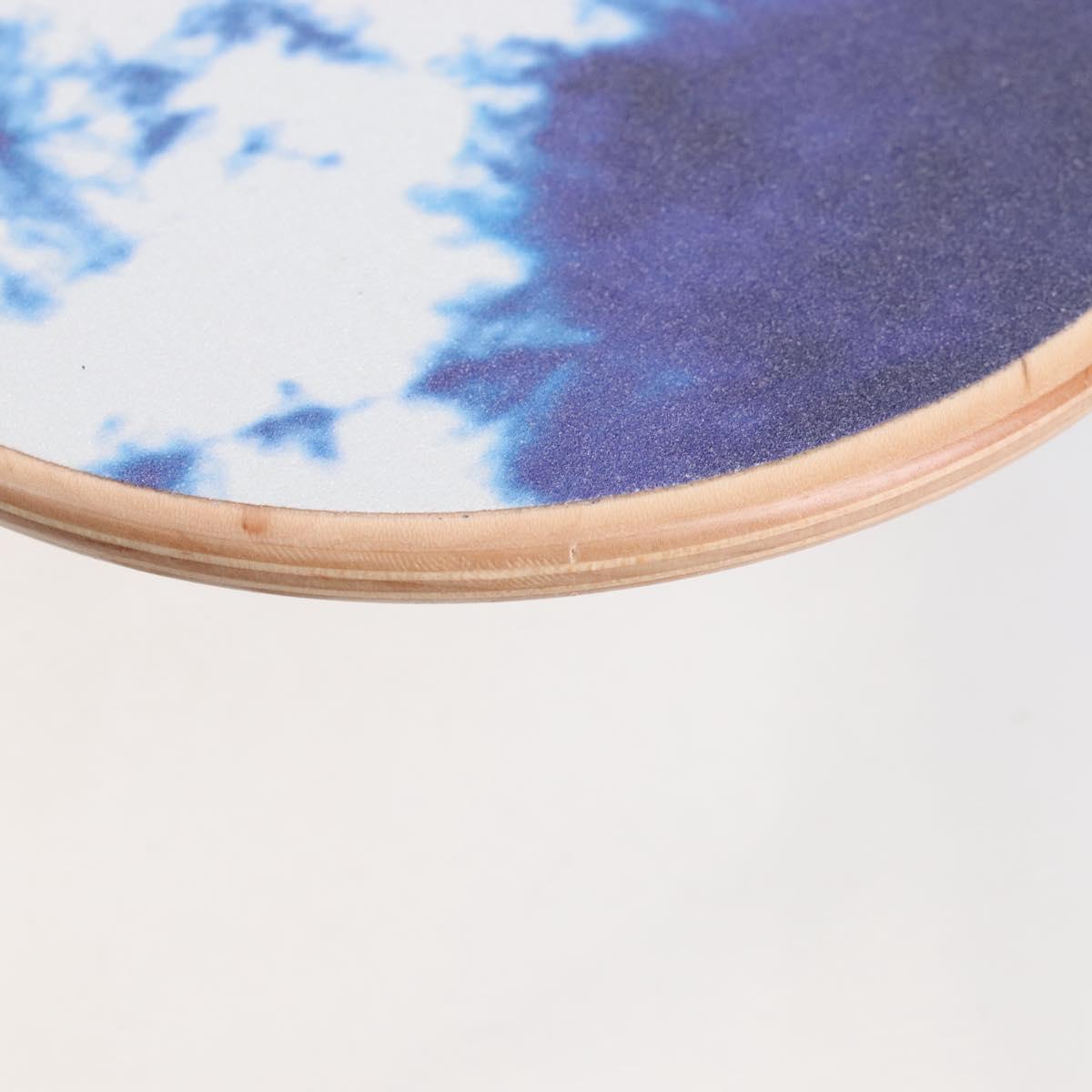 LOUIS VUITTON Monogram Bandana Skateboard Wood Blue GI0765 LV Auth 167873SM