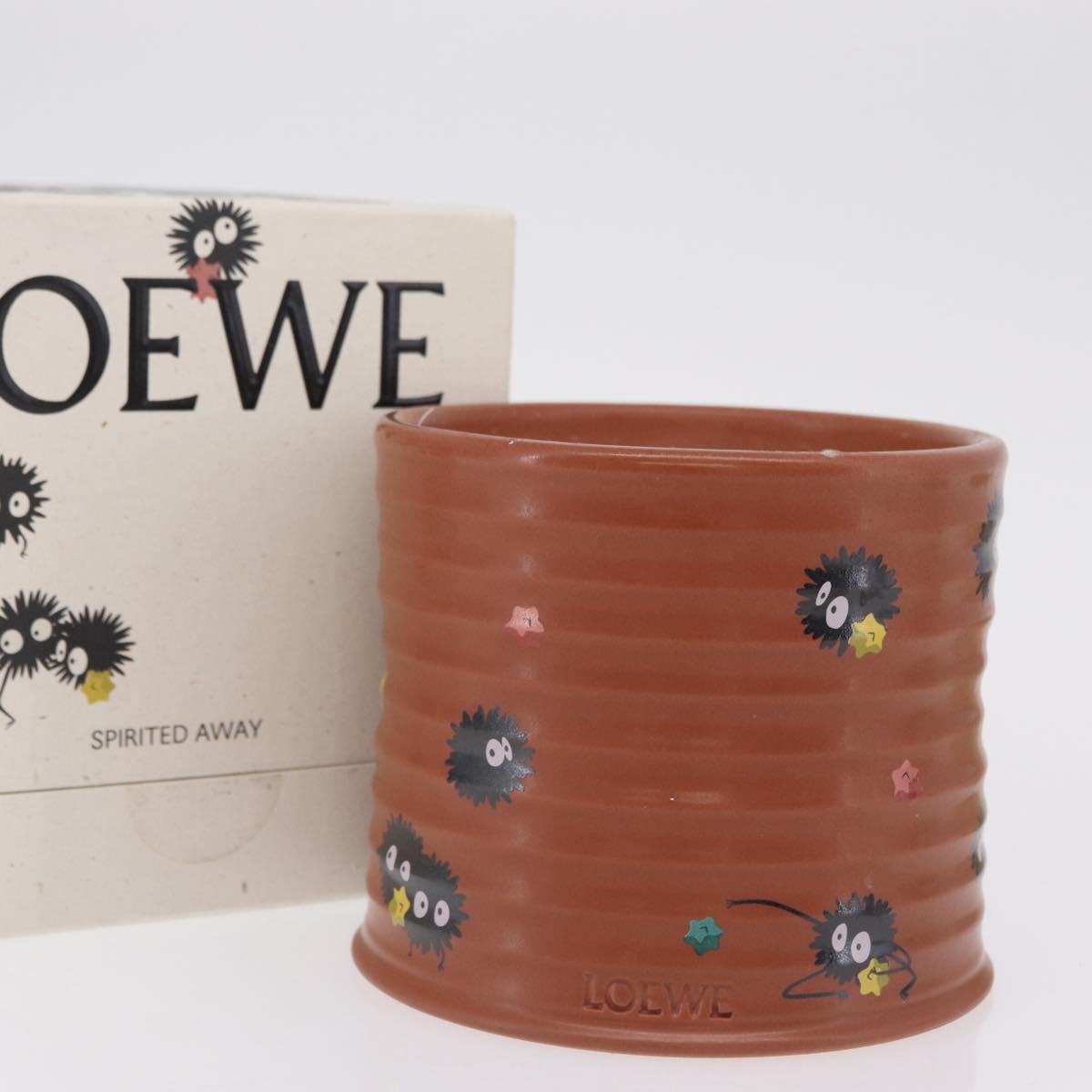 LOEWE x Studio Ghibli Candle Pottery Brown Auth 167889M