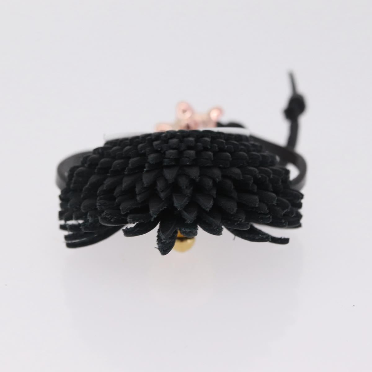 LOEWE Suswatari LOEWE × Studio Ghibli Bag Charm Leather Gray Auth 167894SM