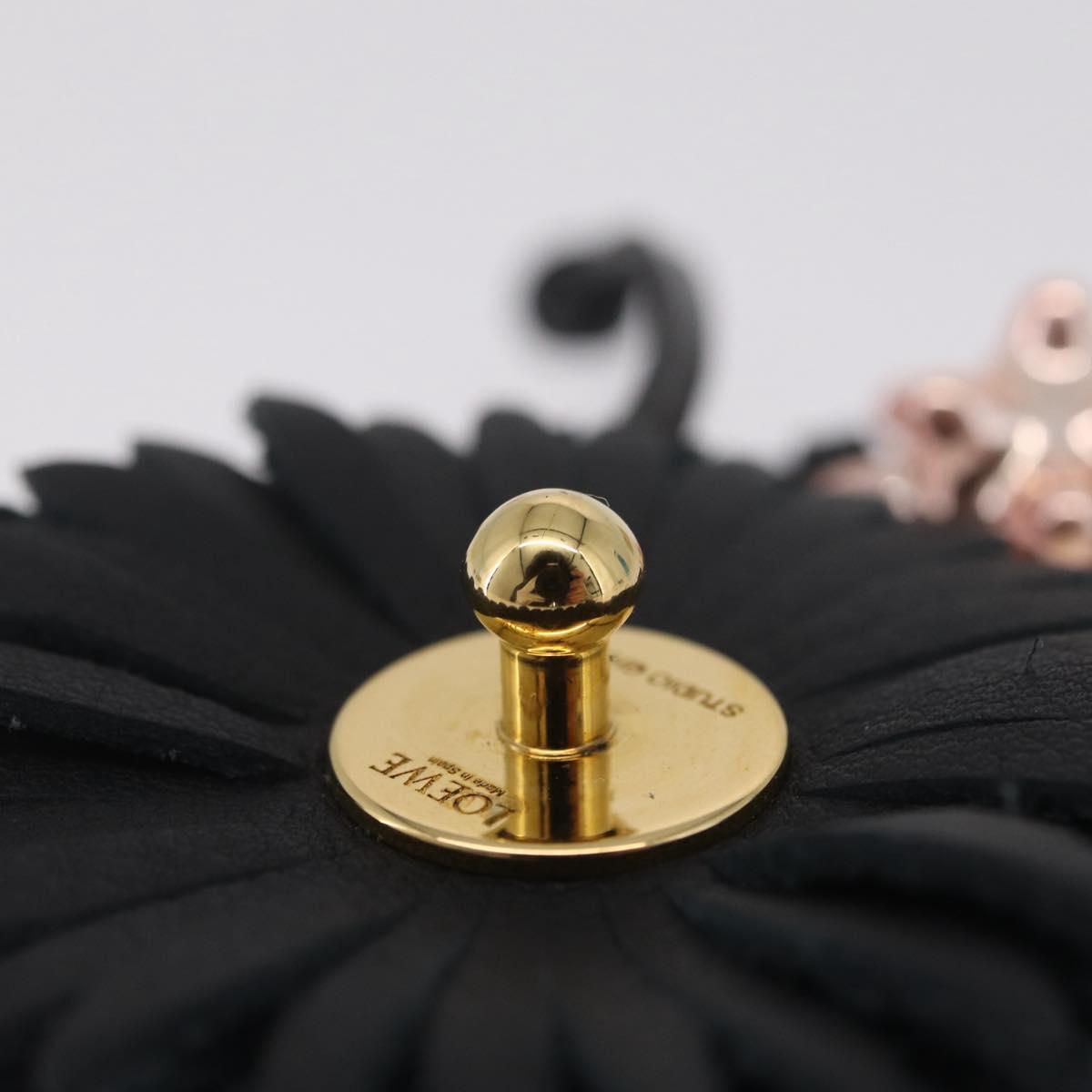 LOEWE Suswatari LOEWE × Studio Ghibli Bag Charm Leather Gray Auth 167894SM