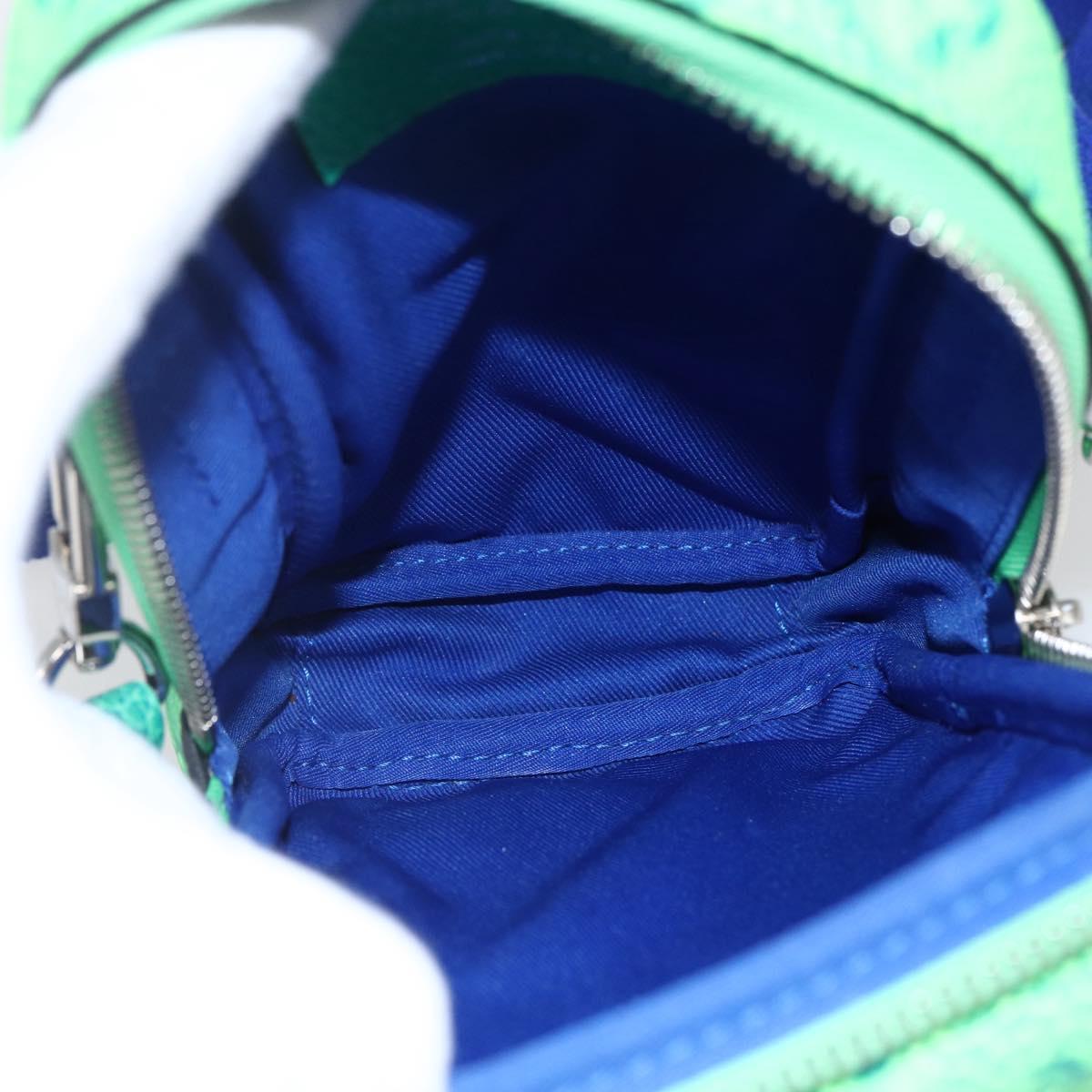 LOUIS VUITTON Taurillon Illusion Double Phone Pouch Shoulder Bag M81223 167903SAM