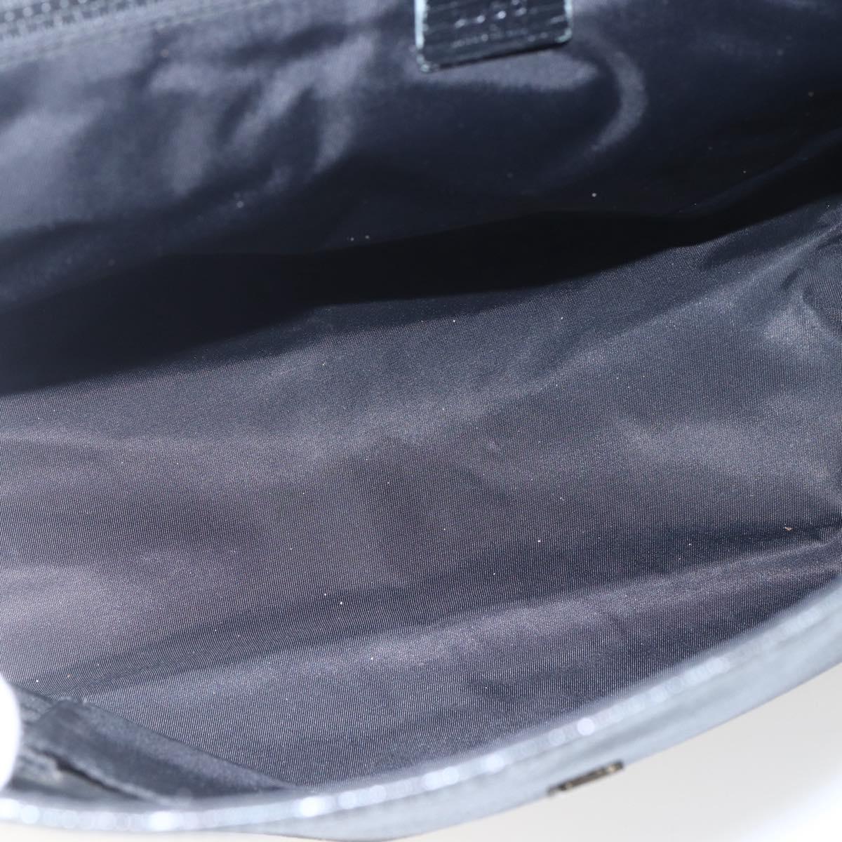 GUCCI GG Supreme Shoulder Bag PVC Black 169935 Auth 167909