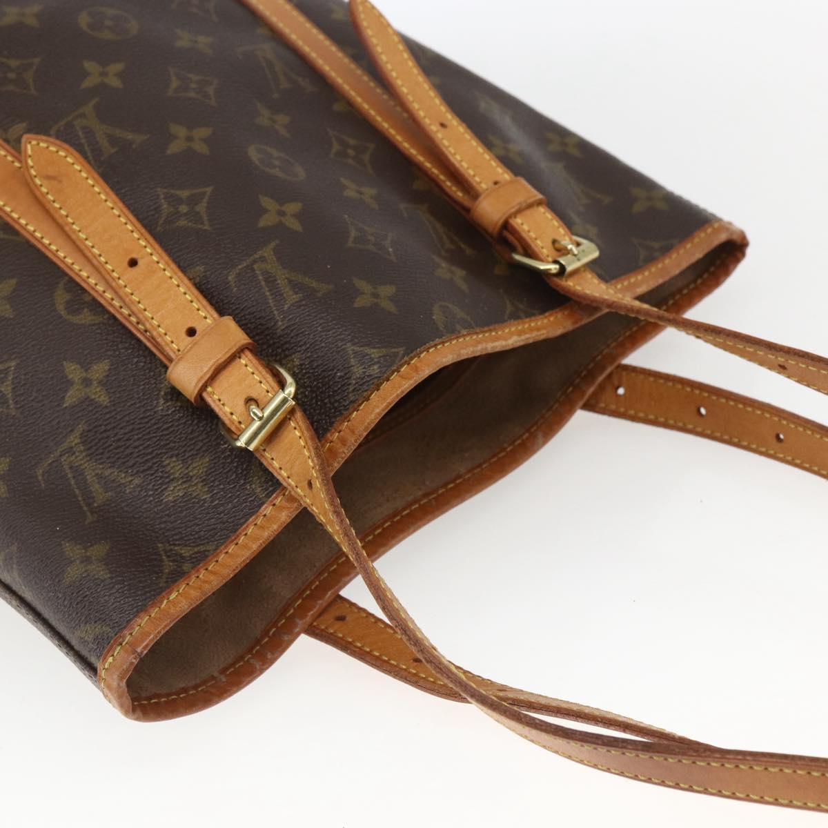 LOUIS VUITTON Monogram Bucket GM Shoulder Bag M42236 LV Auth 167916