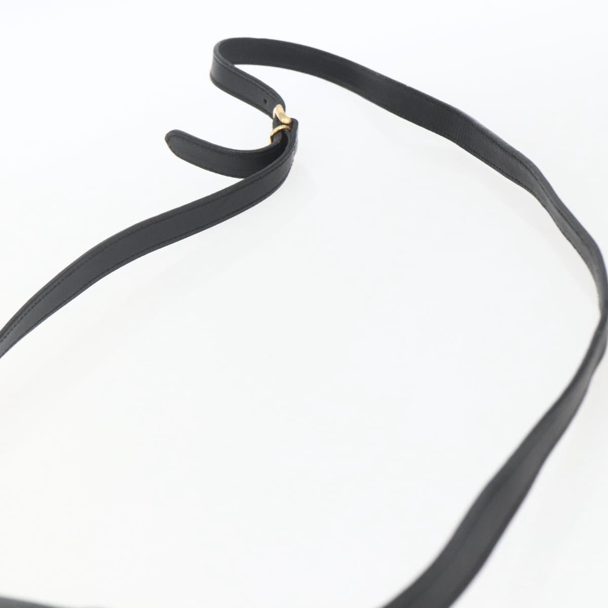 GUCCI Micro GG Supreme Web Sherry Line Bag PVC Black 001 115 0914 Auth 167932