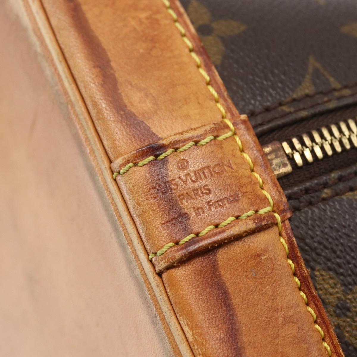 LOUIS VUITTON Monogram Alma Hand Bag M51130 LV Auth 167933