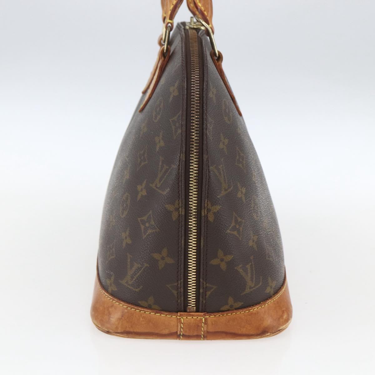 LOUIS VUITTON Monogram Alma Hand Bag M51130 LV Auth 167933