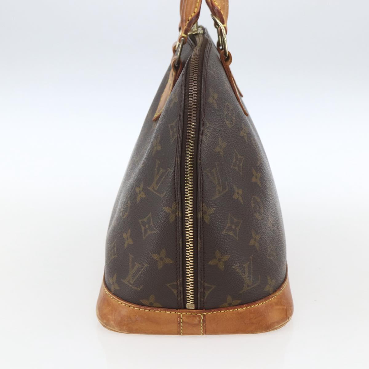 LOUIS VUITTON Monogram Alma Hand Bag M51130 LV Auth 167933