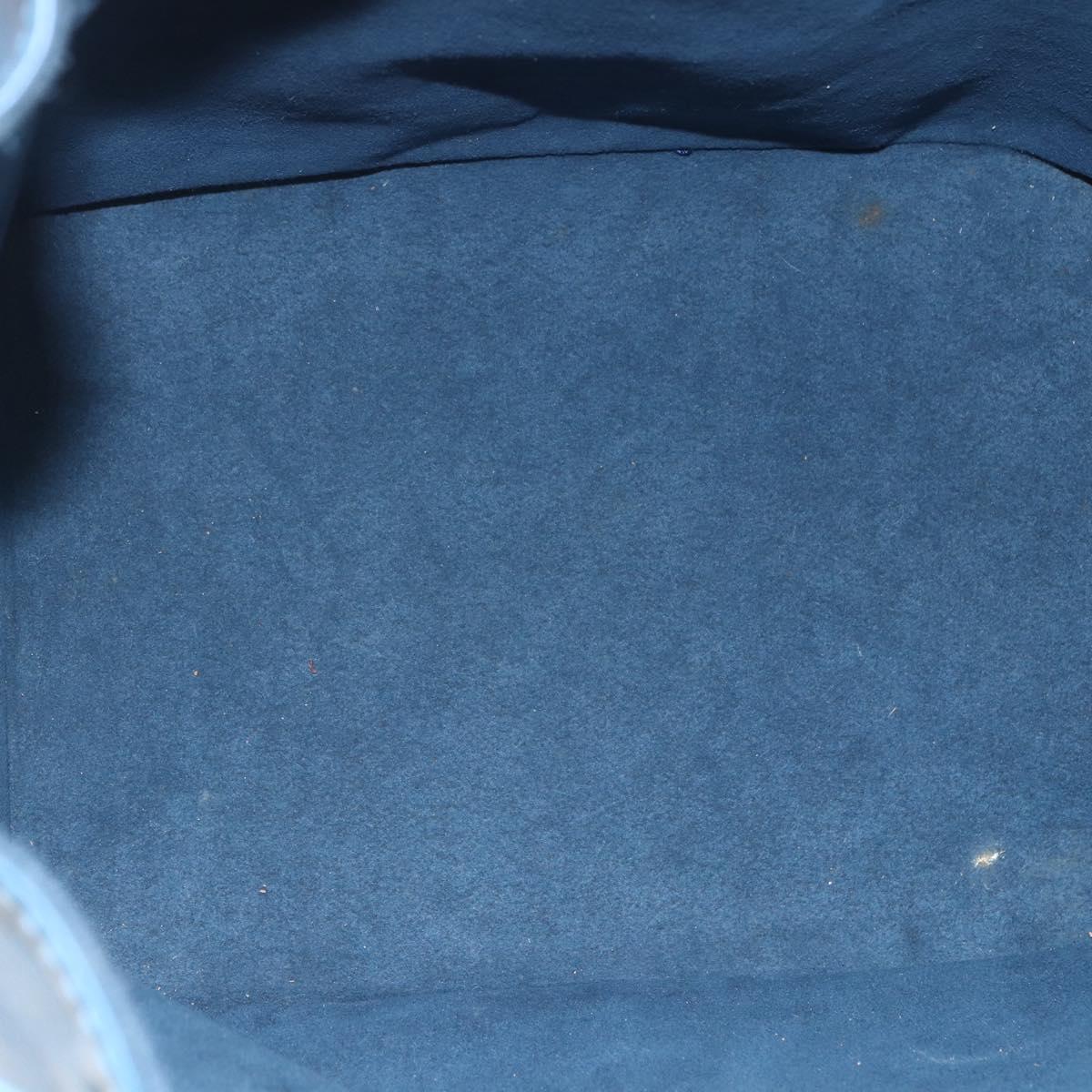 LOUIS VUITTON Epi Petit Noe Shoulder Bag Blue M44105 LV Auth 167935