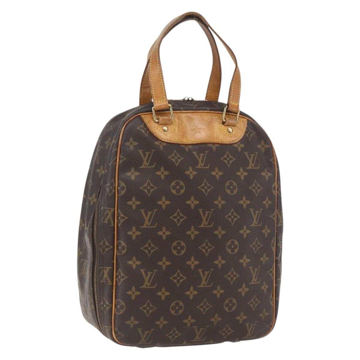LOUIS VUITTON Monogram Excursion Hand Bag M41450 LV Auth 167965