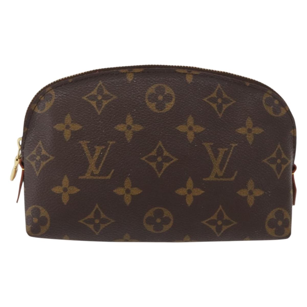 LOUIS VUITTON Monogram Pochette Cosmetic PM Pouch M43998 LV Auth 167966