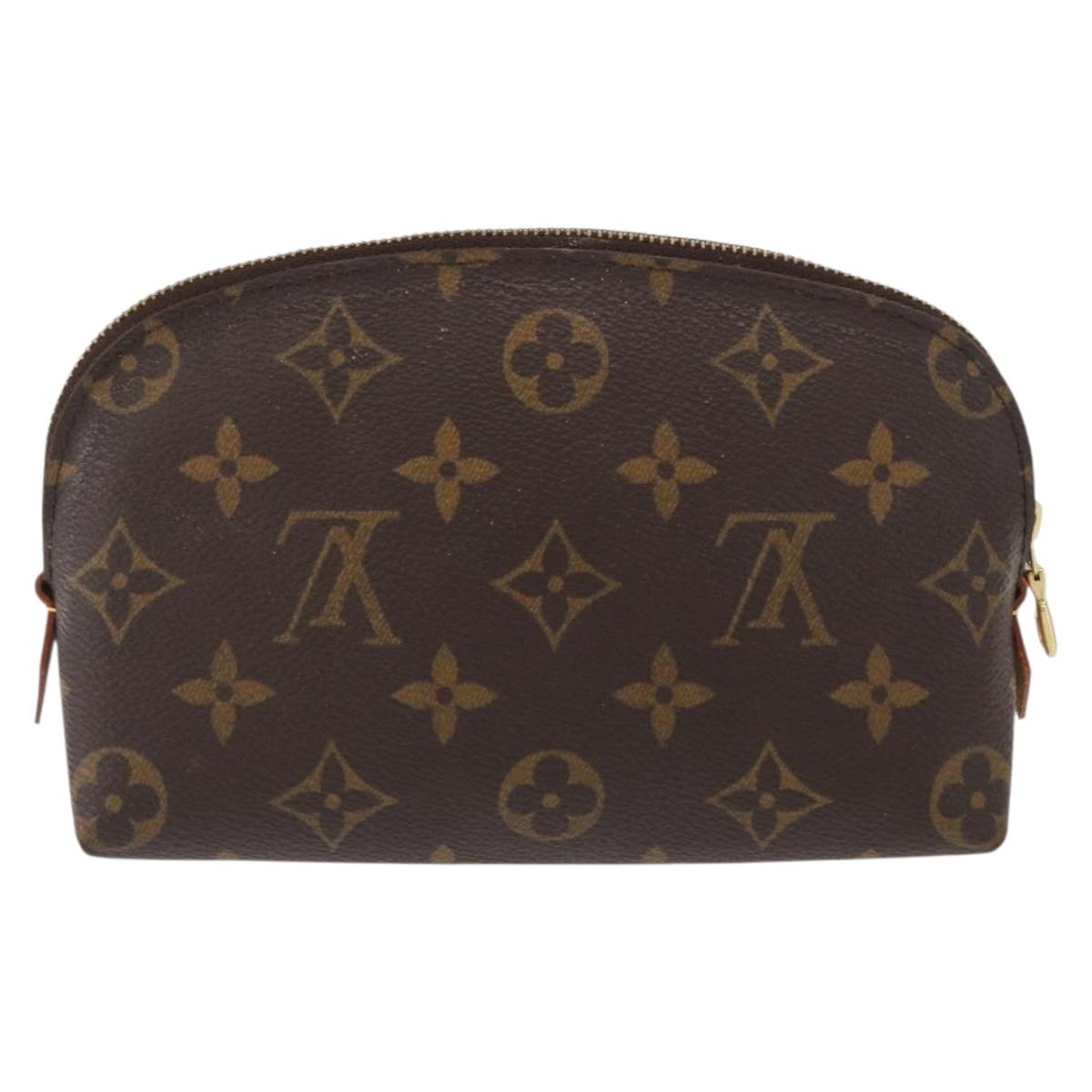 LOUIS VUITTON Monogram Pochette Cosmetic PM Pouch M43998 LV Auth 167966