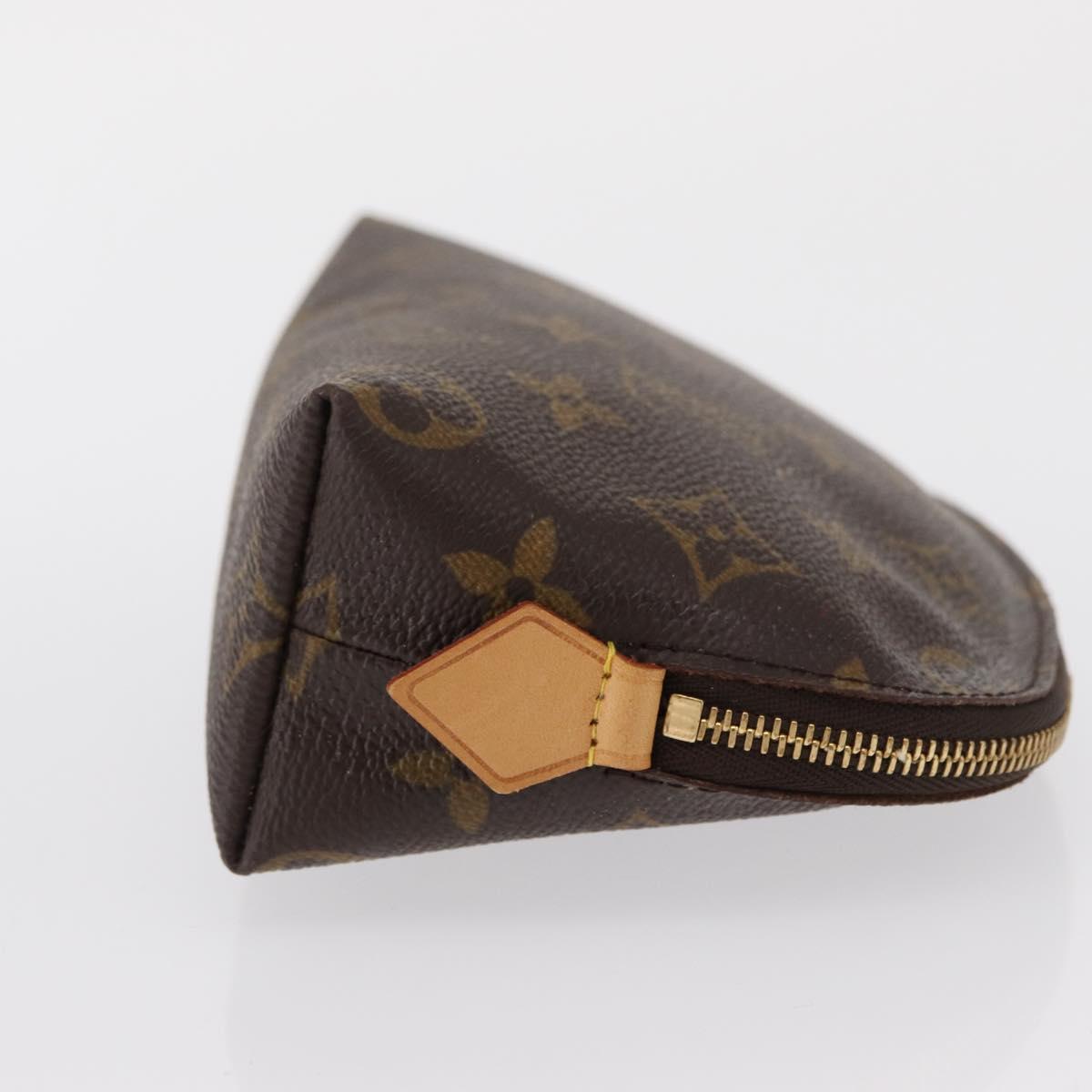 LOUIS VUITTON Monogram Pochette Cosmetic PM Pouch M43998 LV Auth 167966