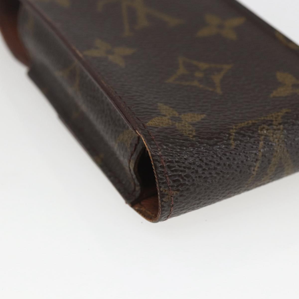 LOUIS VUITTON Monogram Etui Cigarette Case M63024 LV Auth 167978