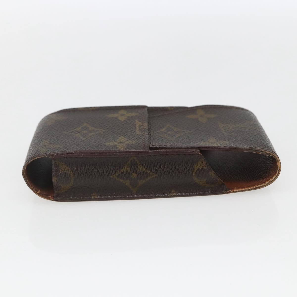 LOUIS VUITTON Monogram Etui Cigarette Case M63024 LV Auth 167978