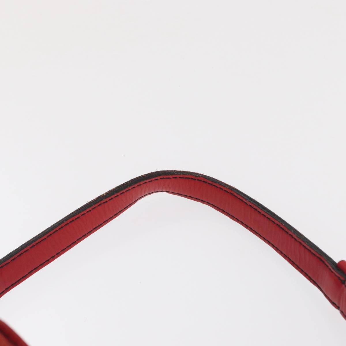 LOUIS VUITTON Epi Noe Shoulder Bag Red M44007 LV Auth 167998