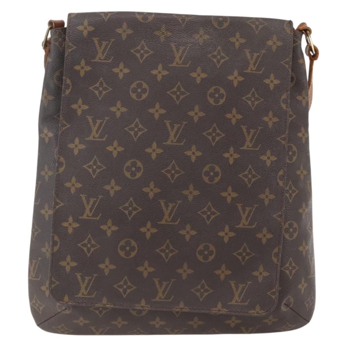 LOUIS VUITTON Monogram Musette Shoulder Bag M51256 LV Auth 168001