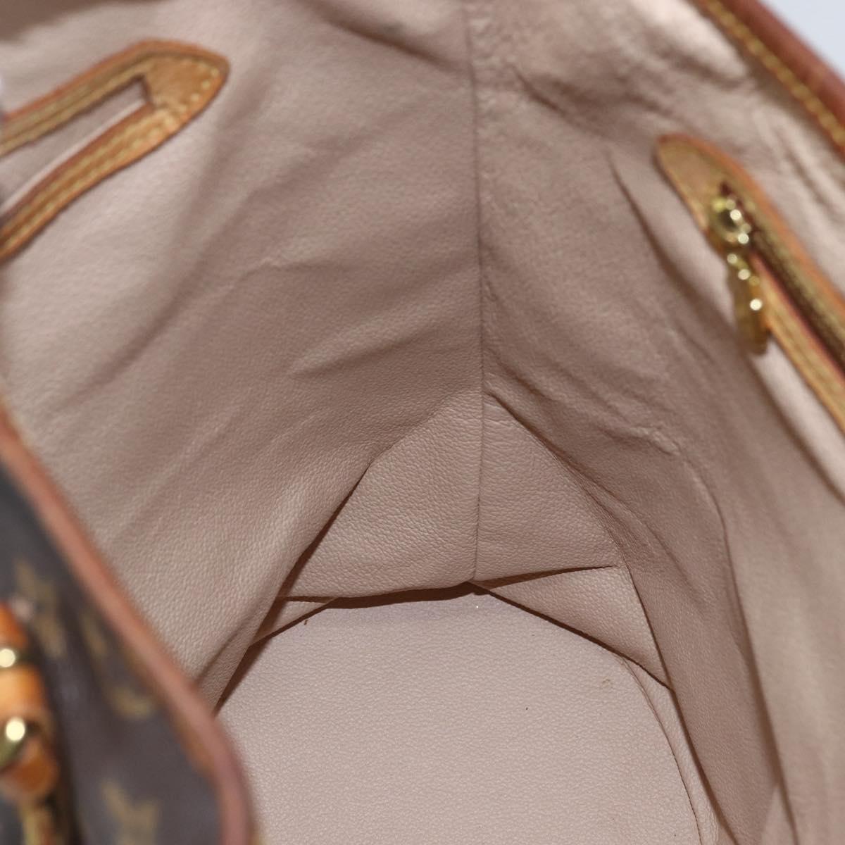 LOUIS VUITTON Monogram Bucket GM Shoulder Bag M42236 LV Auth 168011