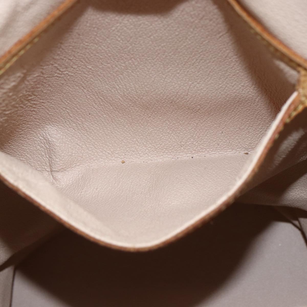 LOUIS VUITTON Monogram Bucket GM Shoulder Bag M42236 LV Auth 168011