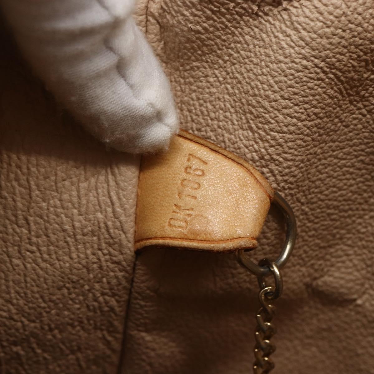 LOUIS VUITTON Monogram Bucket GM Shoulder Bag M42236 LV Auth 168011