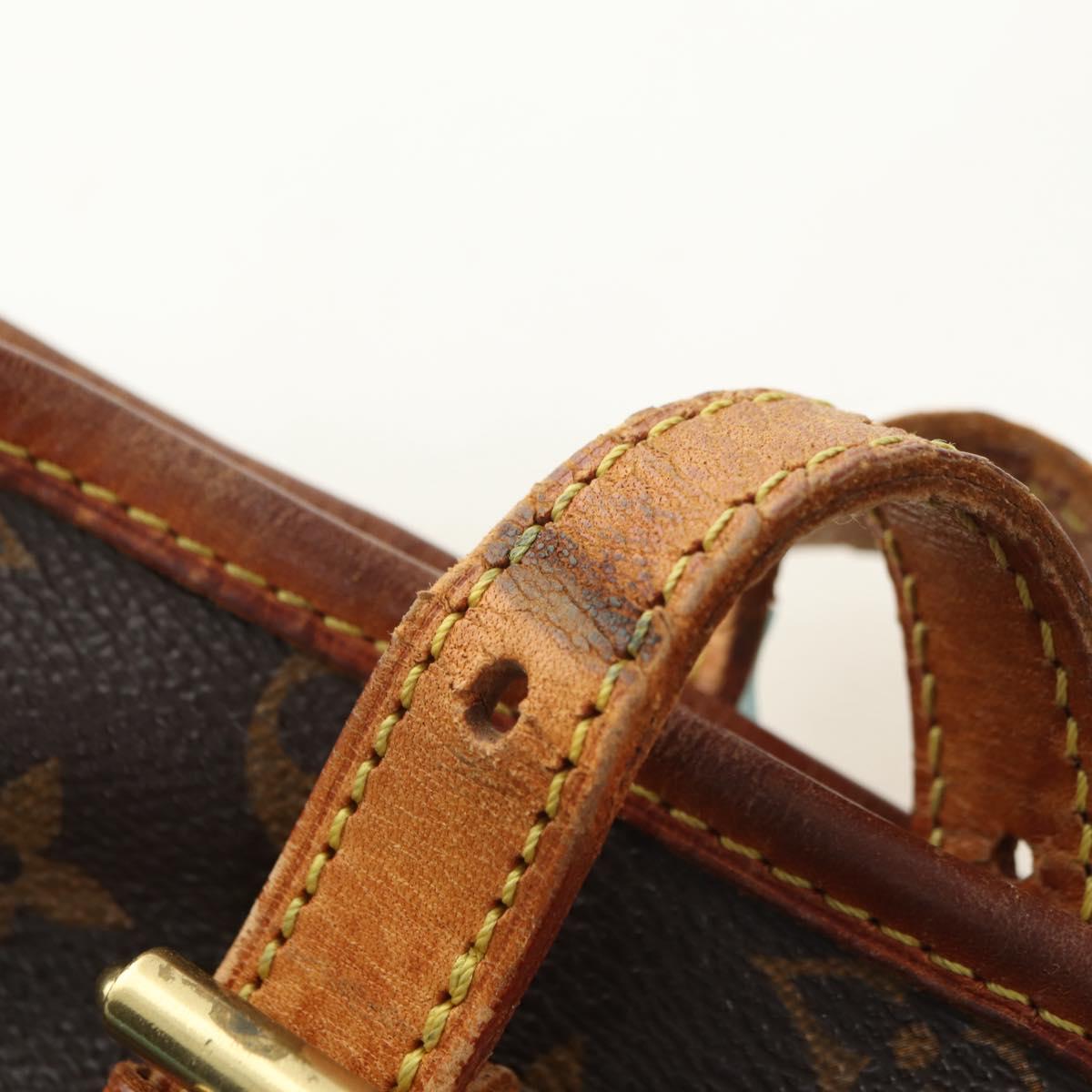 LOUIS VUITTON Monogram Bucket GM Shoulder Bag M42236 LV Auth 168011