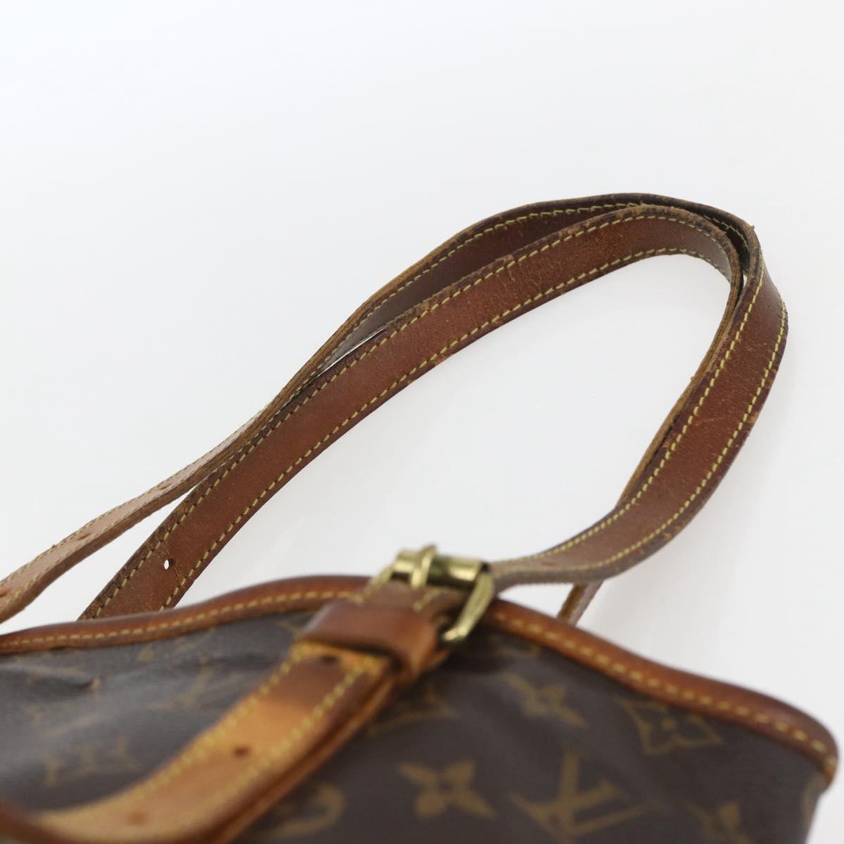 LOUIS VUITTON Monogram Bucket GM Shoulder Bag M42236 LV Auth 168011