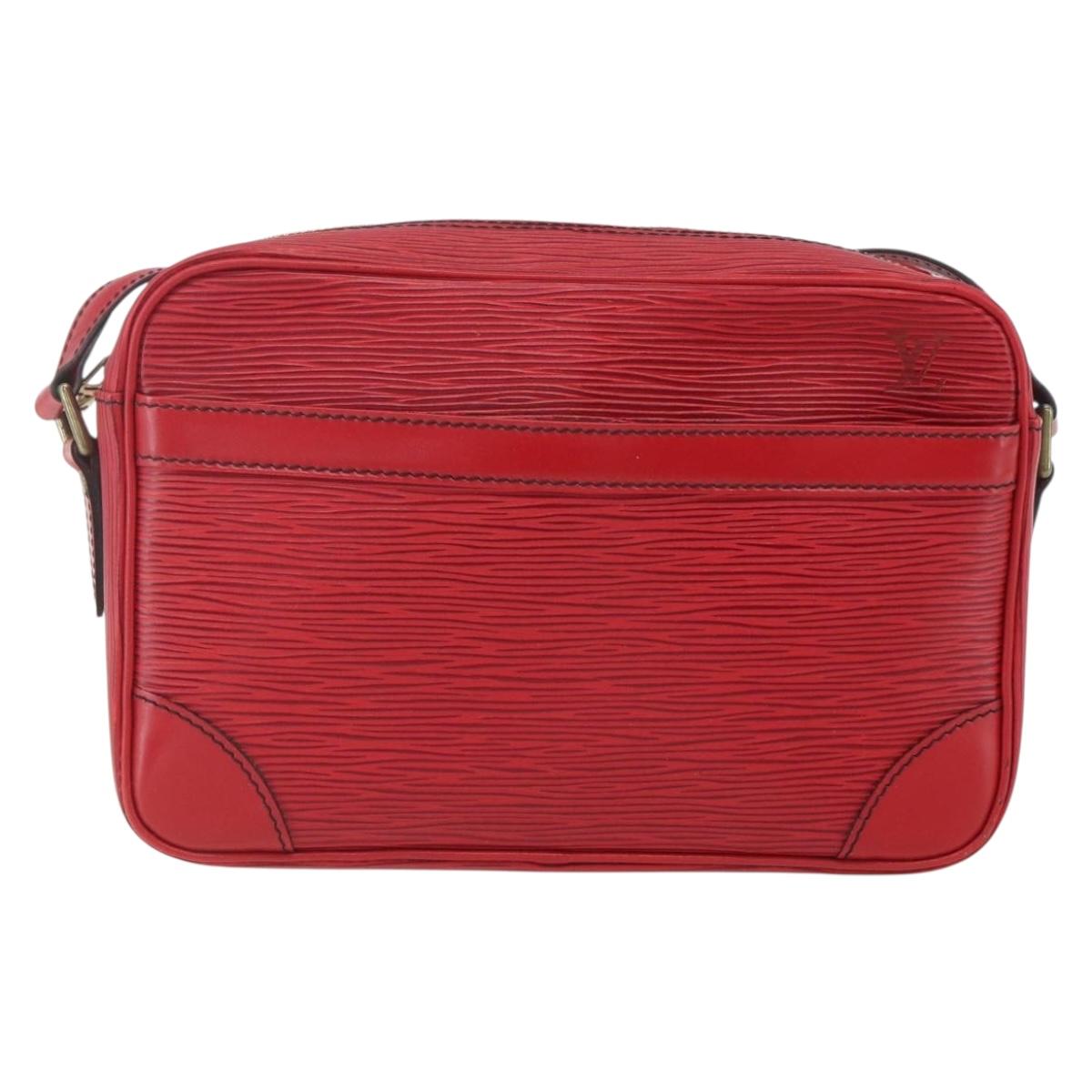LOUIS VUITTON Epi Trocadero 23 Shoulder Bag Red M52307 LV Auth 168021