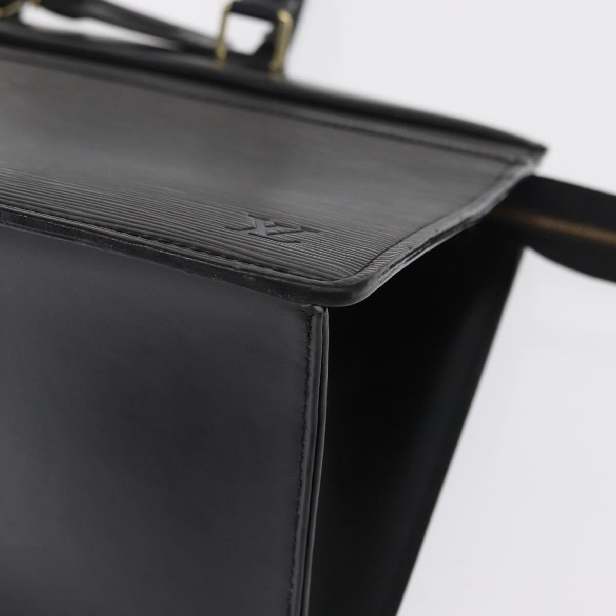 LOUIS VUITTON Epi Riviera Hand Bag Noir Black M48182 LV Auth 168035