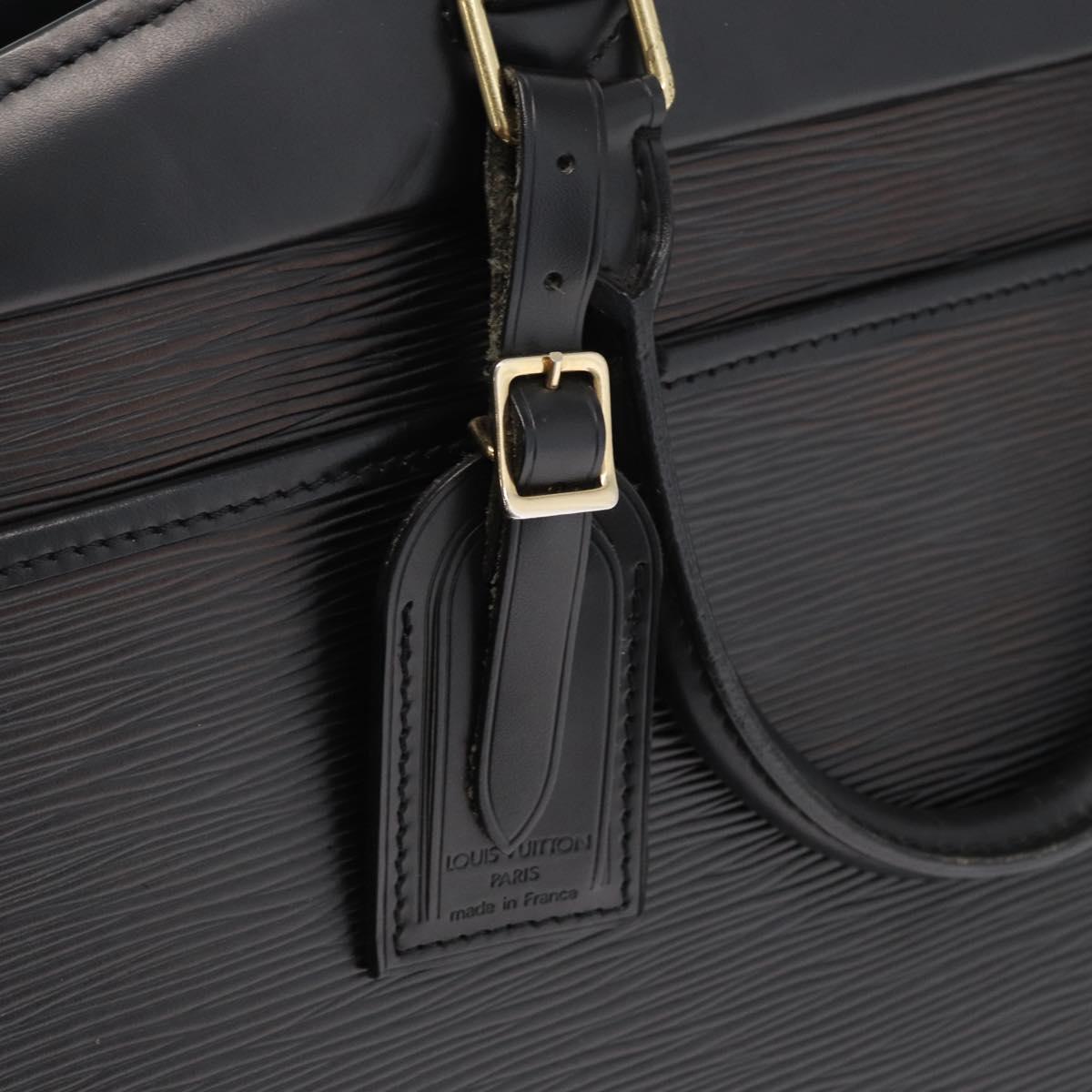LOUIS VUITTON Epi Riviera Hand Bag Noir Black M48182 LV Auth 168035