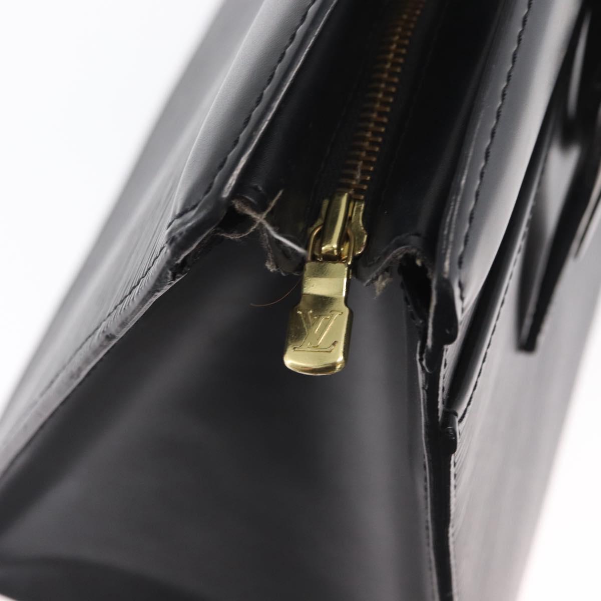 LOUIS VUITTON Epi Riviera Hand Bag Noir Black M48182 LV Auth 168035