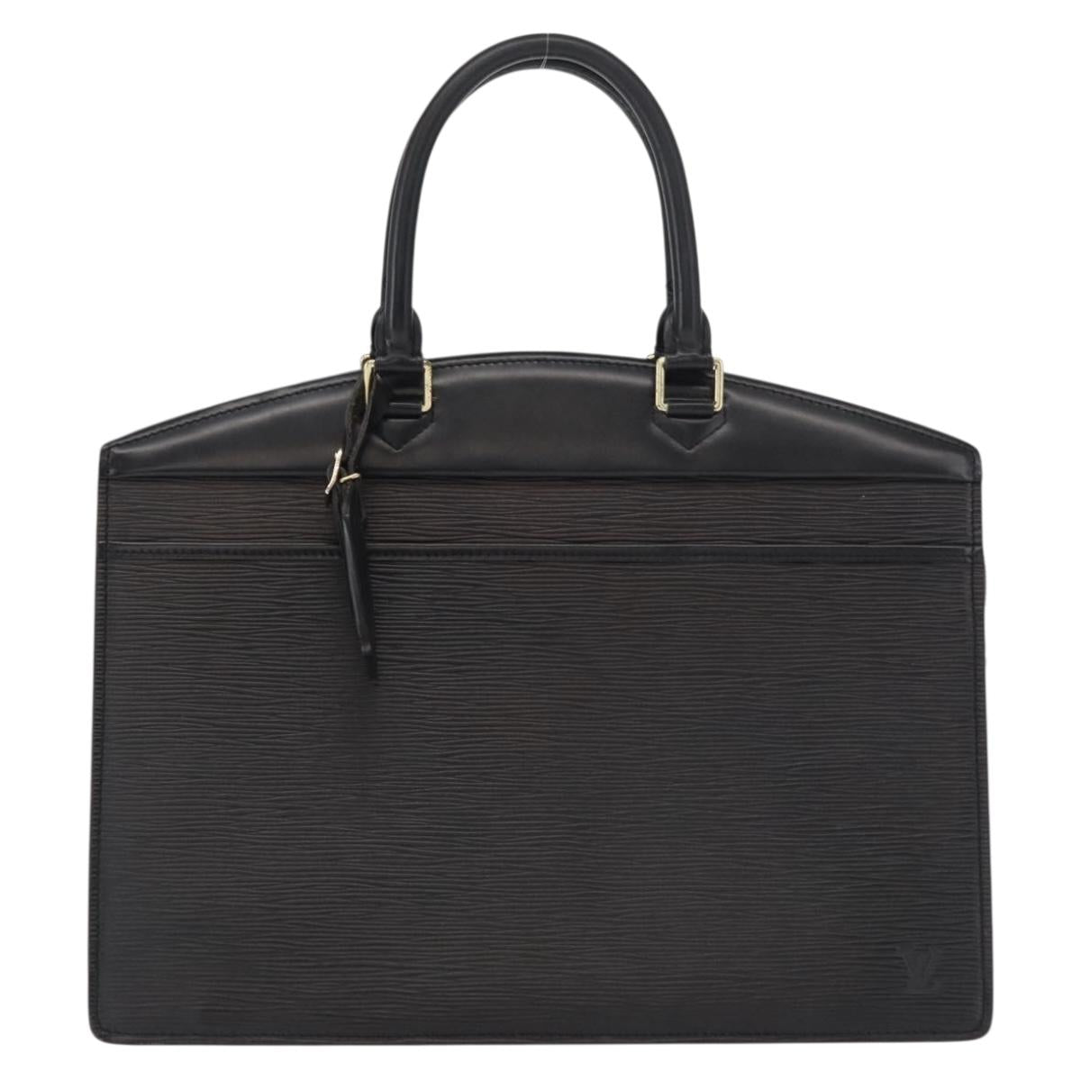 LOUIS VUITTON Epi Riviera Hand Bag Noir Black M48182 LV Auth 168035