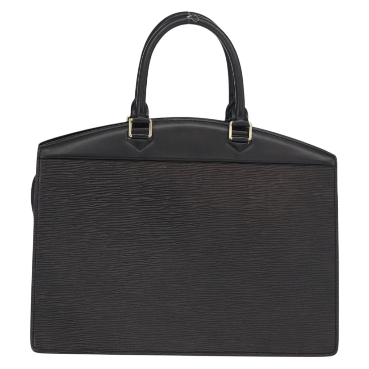 LOUIS VUITTON Epi Riviera Hand Bag Noir Black M48182 LV Auth 168035