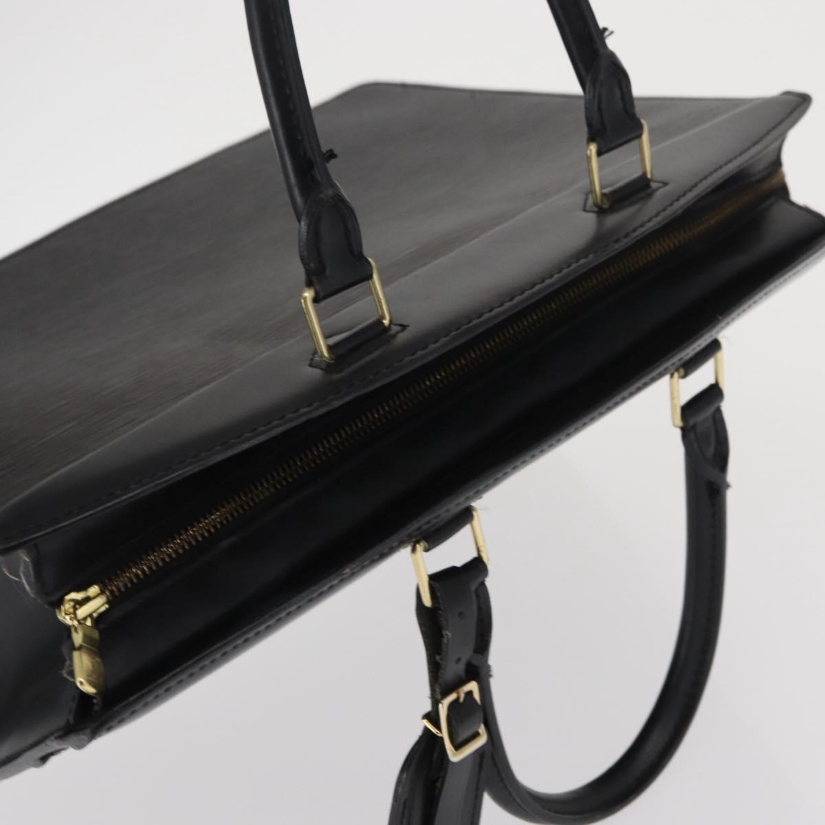 LOUIS VUITTON Epi Riviera Hand Bag Noir Black M48182 LV Auth 168035