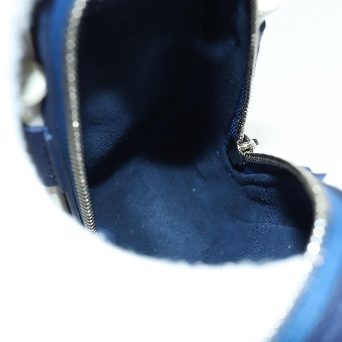 LOUIS VUITTON Bandana Golf Andrews Golf Ball Case Blue GI0768 LV Auth 168047SAM
