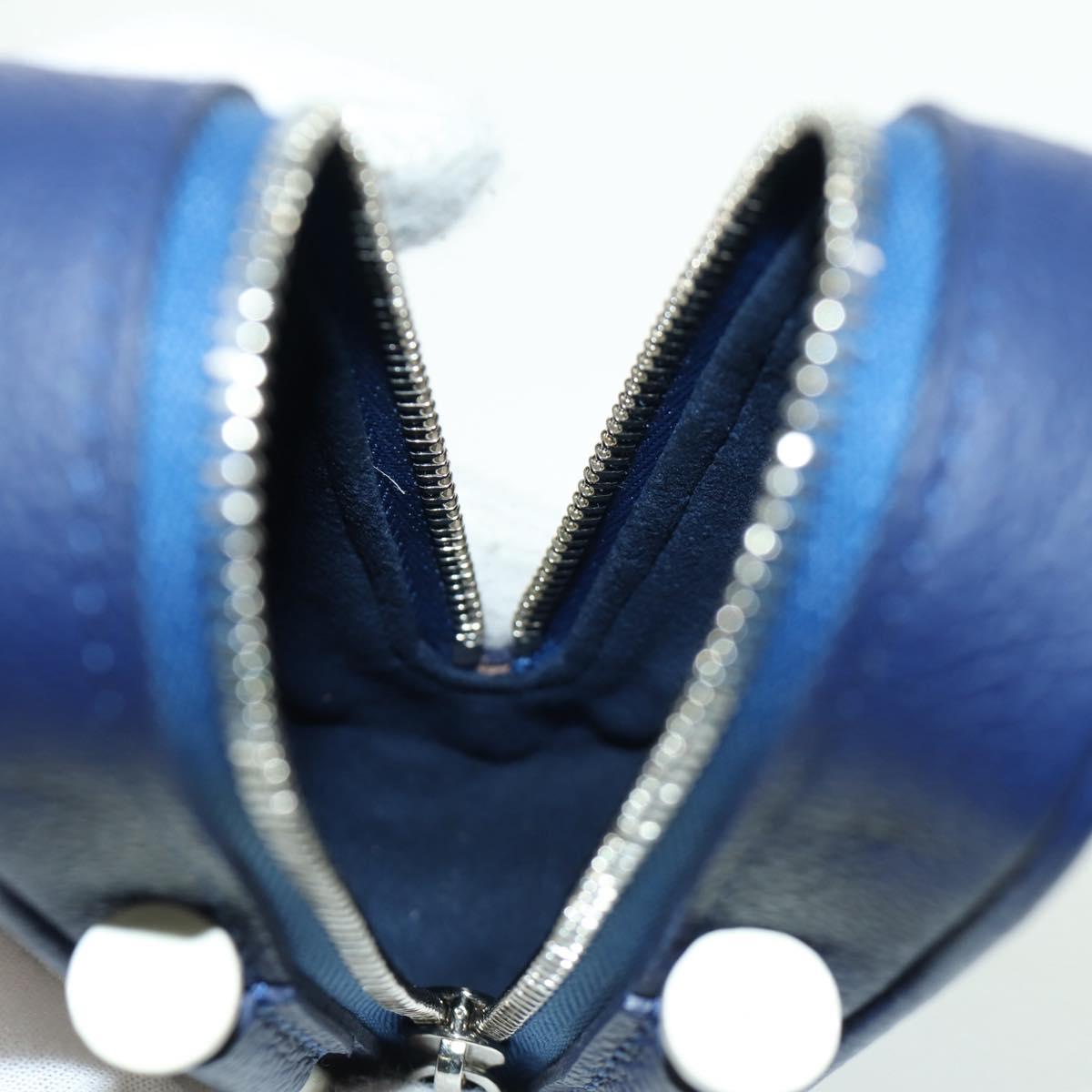 LOUIS VUITTON Bandana Golf Andrews Golf Ball Case Blue GI0768 LV Auth 168047SAM